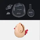 1 Набор сделай сам для держатель для карт с покрытием из сумка Портмоне швейная Pattern Жесткий крафт-бумажный трафарет шаблон 14*15*1 см