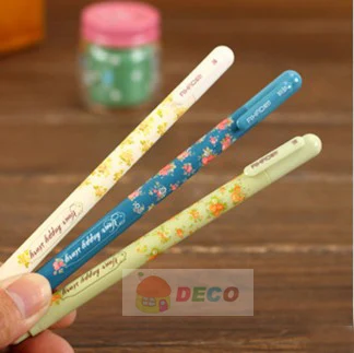 Из мультфильма Холодное сердце 1 шт. цветочный дизайн гелевая ручка 0 35 мм черный