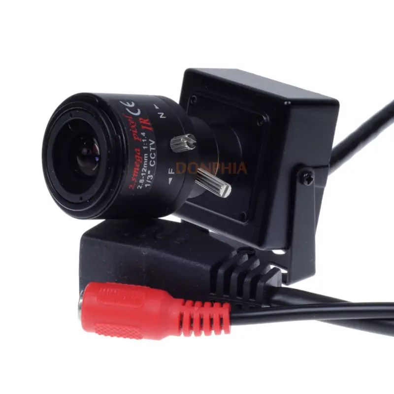 2MP безопасности Камера мини IP 2 8-12 мм объектив с переменным фокусным расстоянием