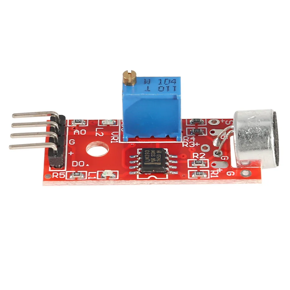 3 шт. 5 KY-037 4pin голосовой/звуковой/датчик обнаружения модуль микрофона передатчик