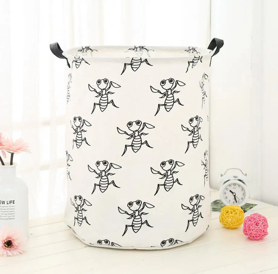 Мультяшная кошка Водонепроницаемая корзина для белья одежда со слонами корзины для хранения украшения дома бочонок для хранения детский игрушечный Органайзер корзина