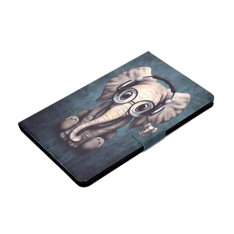 Чехол для Samsung Galaxy Tab S5e 10,5 T720 SM-T720 SM-T725 Smart Cover Funda модный силиконовый чехол из искусственной кожи+ подарок