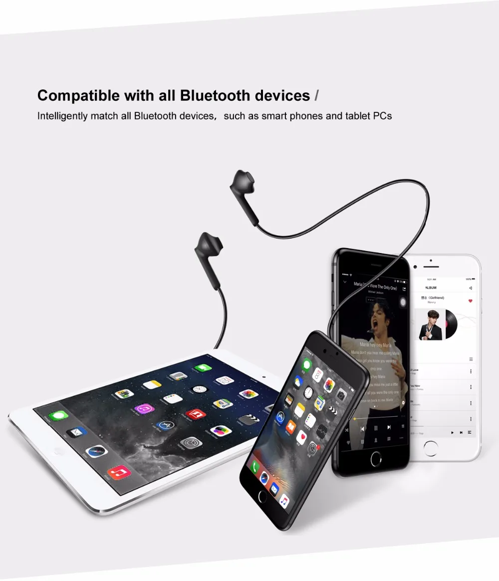 Baseus, Спортивные Bluetooth наушники для телефона, Беспроводная Bluetooth гарнитура с микрофоном, шумоподавление, магнитные беспроводные наушники