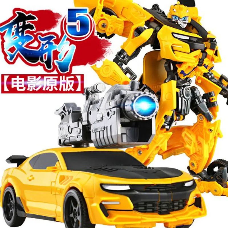 Сплав деформации автомобиль игрушка робот Optimus Bumble пчелы Фигурки игрушки для