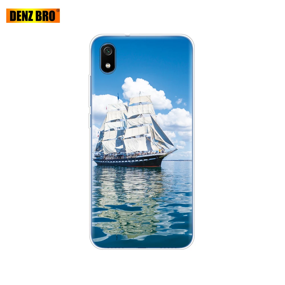 Силиконовый чехол для xiaomi redmi 7a, чехол s, полная защита, мягкая задняя крышка из ТПУ для redmi 7 a, бампер hongmi 7a, чехол для телефона - Цвет: 34671