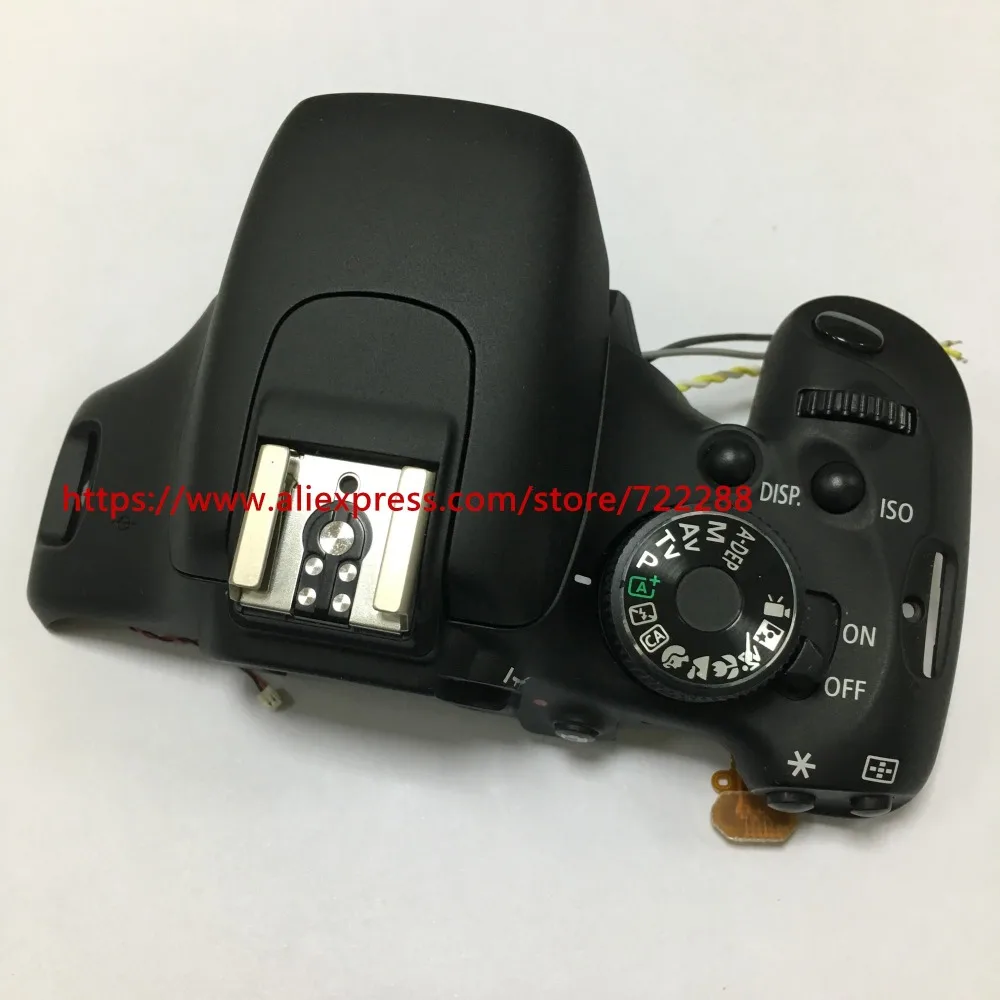 Запасные части для Canon EOS 600D Rebel T3i Kiss X5 верхняя крышка в сборе с переключателем