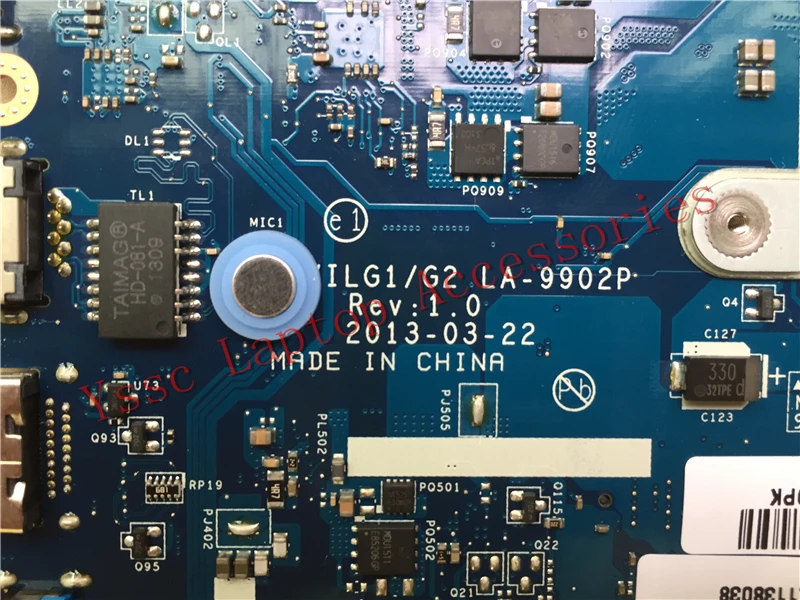 Новый VILG1/G2 LA-9902P материнская плата для ноутбука Lenovo G500S Материнская HM76 I3 I5 I7