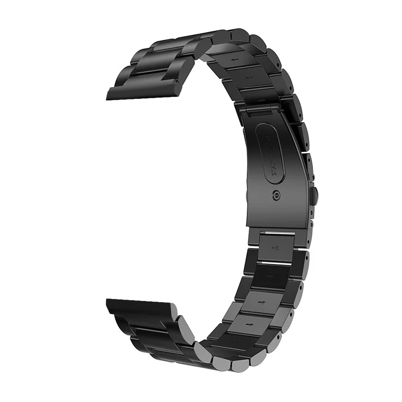 18 мм ремешок из нержавеющей стали для huawei TalkBand B5 Цельный металлический ремешок для часов, Миланская петля сменный ремешок Talk Band B5 браслет
