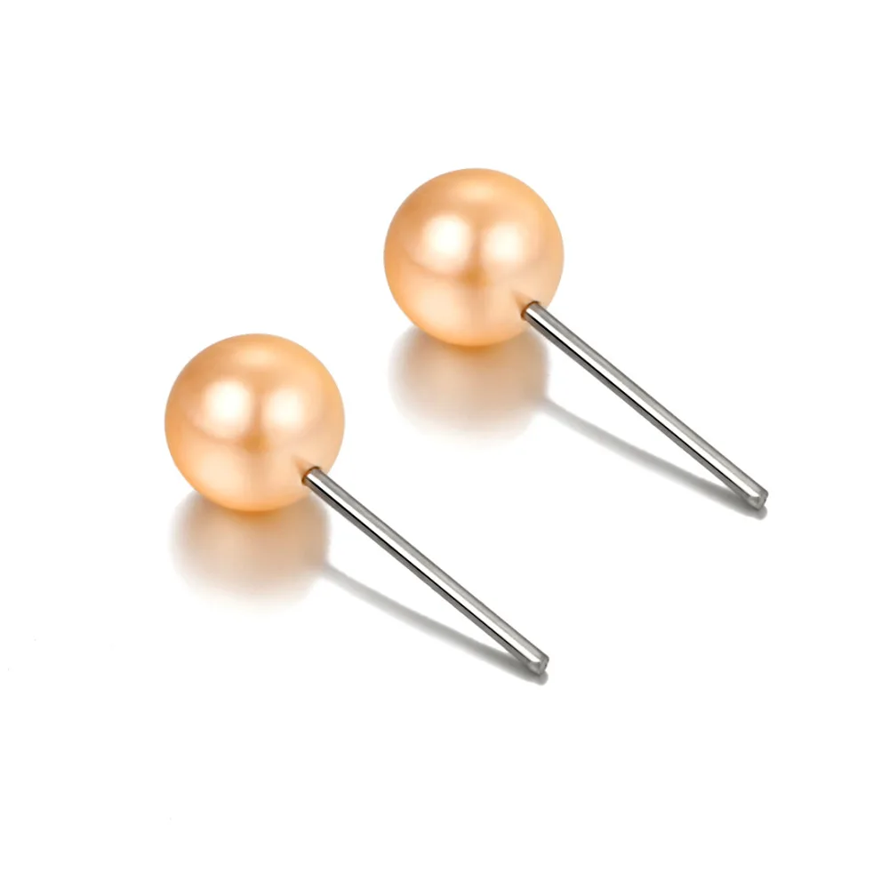 

ZOSHI 36 Pairs Round Ball Stud Earrings Colorful Simulated Pearl Earrings For Women Hot-selling Cute Stud Earring