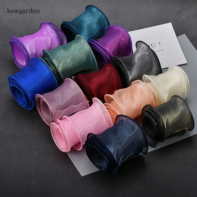 Kewgarden Wavy Edge Voile Ribbons 2