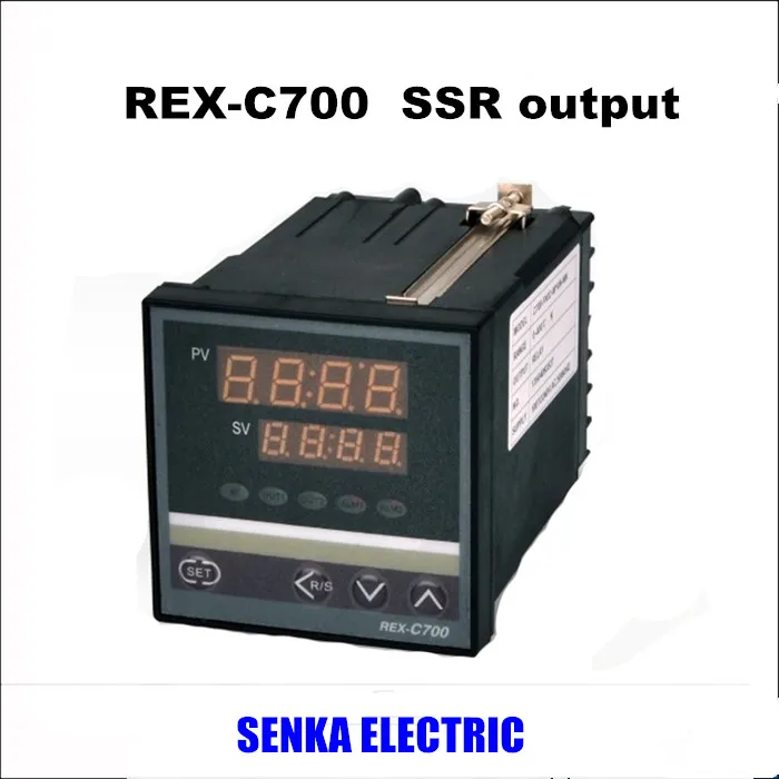 Цифровой РКЦ регулятор температуры REX C700 PV SV|rkc temperature controller|temperature controllertemperature