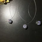 Ожерелье-чокер с невидимой линией, 8 мм