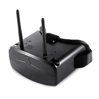 FPV очки RC009 4 3 &quot480x272 5 8G 40CH Raceband автоматический поиск без батареи лучше чем VR007 EV800