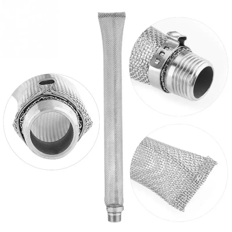 Stainless Steel Thread Brewing Home Strainer W/1/2&quot NPT 12inch Beer Mash Filter/beer Kettle For | Дом и сад