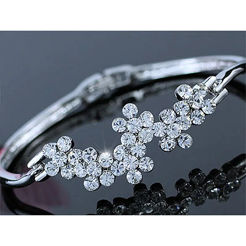 Браслет с австрийским кристаллом CSB068 | Украшения и аксессуары