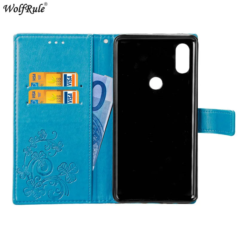 Для подходящих чехлов Xiaomi Mi Mix 2S Чехол Флип PU кошелек бампер чехол для телефона Mix2S