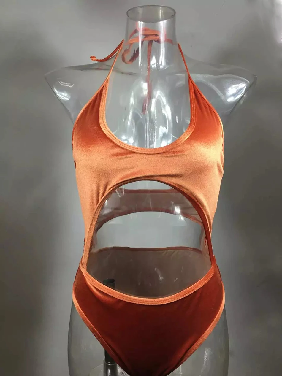 2017 Женщины One Piece Купальники Монокини V ОБРАЗНЫМ ВЫРЕЗОМ Купальник Бразильский