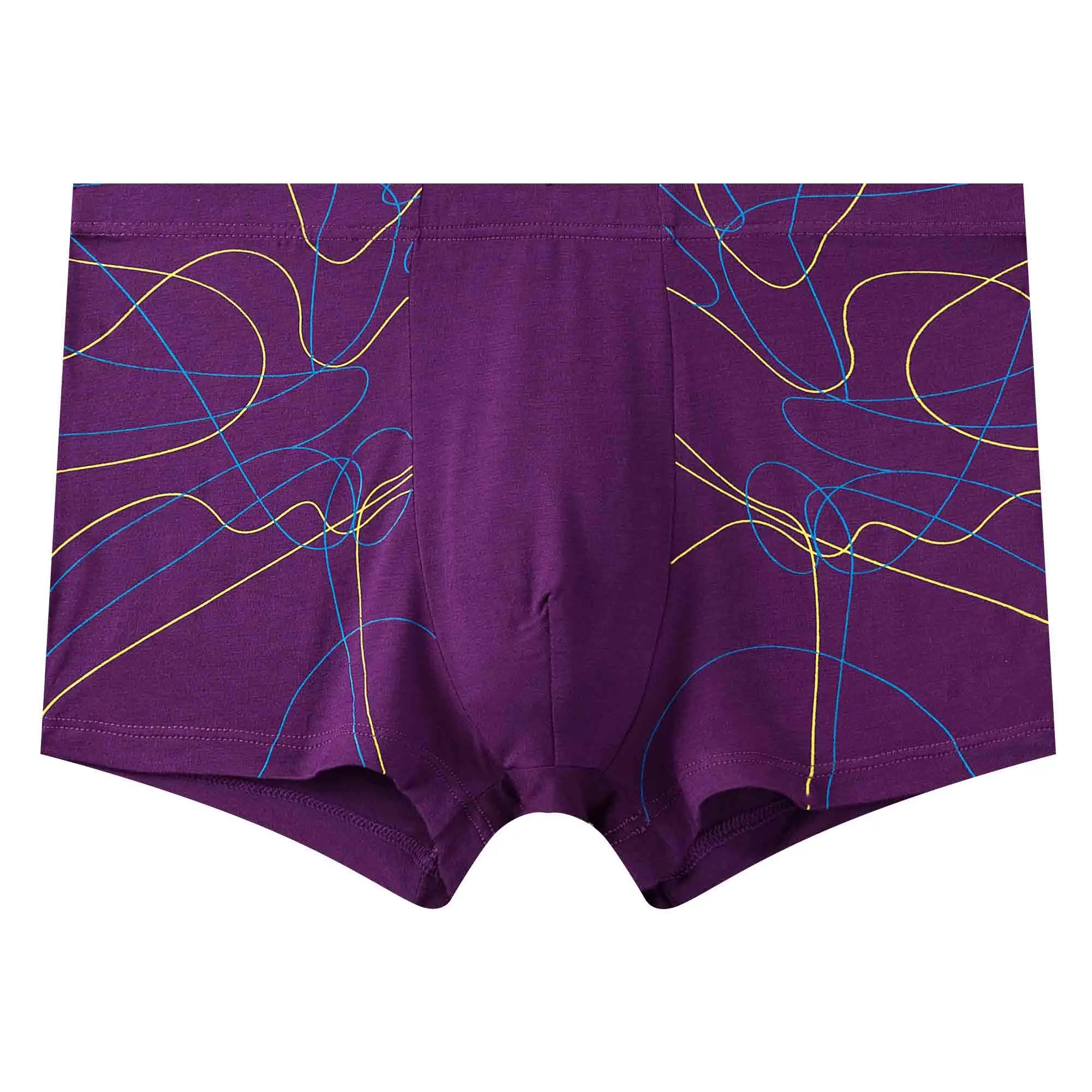 2 шт. мужские трусы хлопковое Мужское нижнее белье боксеры дышащие Однотонные