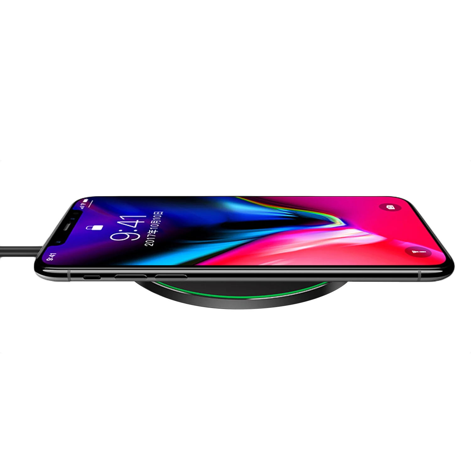 Беспроводное зарядное устройство Besegad QI для Apple iPhone 10X8 Plus Samsung Galaxy S9 S8 S7 S6