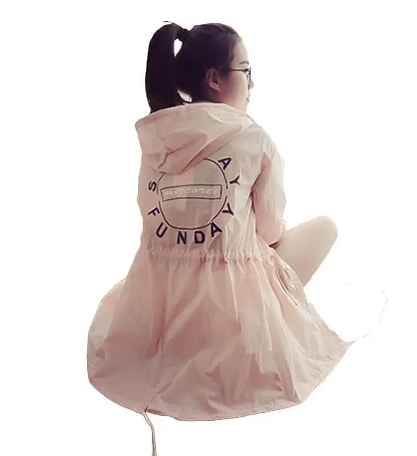 Летние свободные Солнцезащитная одежда Новинка 2017 Большие размеры женские