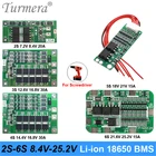 2S 3S 4S 5S 6S литий-ионный аккумулятор 18650 зарядное устройство PCB BMS Защитная плата для отвертки батарея Lipo ячейка модуль Turmera ma