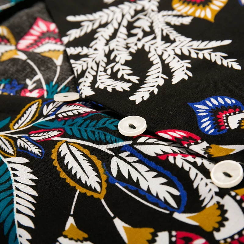 Платье-Макси женское длинное с цветочным принтом V-образным вырезом | Женская