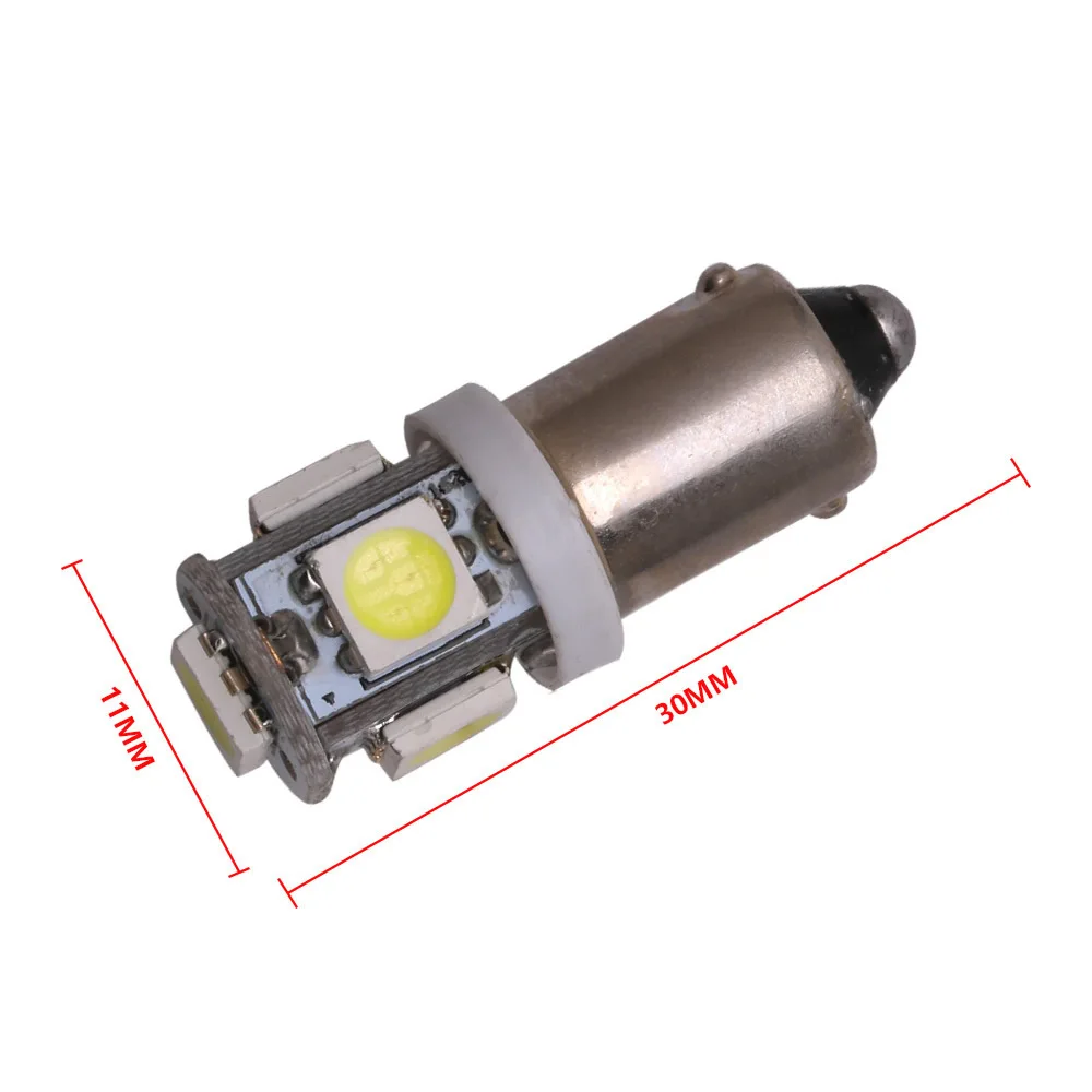 4 шт. BA9S 5050 5SMD T4W H6W 363 светодиодные автомобильные лампы светодиодный ные