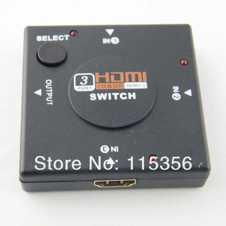 Новый сплиттер 3x1 HDMI 3 входа в 1 Выход 1080P|splitter|splitter hubsplitter hdmi |