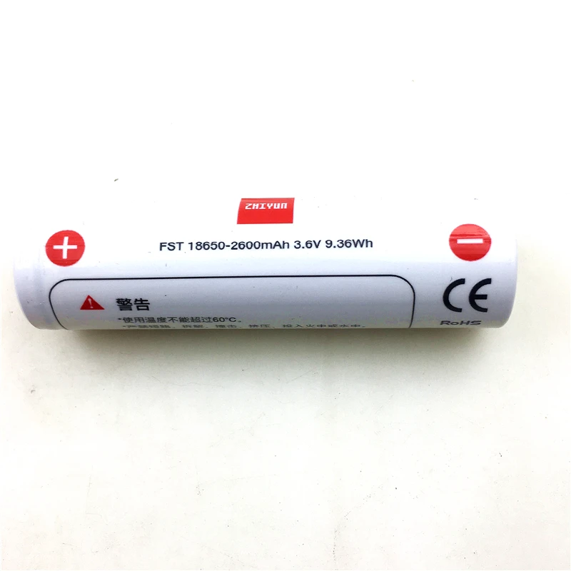 3 шт. 18650 2600 мАч батарея Lipo батарея для Zhiyun Crane 3 стабилизатор Gimbal(Crane3) запасные части Аксессуары