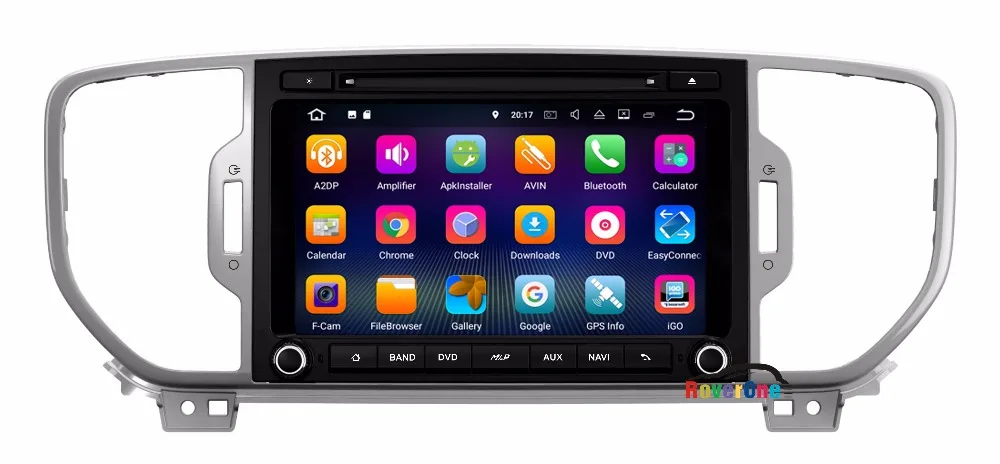 Для Kia Sportage kx5 2016 2017 Android 7.1 Авто Радио автомобильный DVD стерео GPS спутниковой