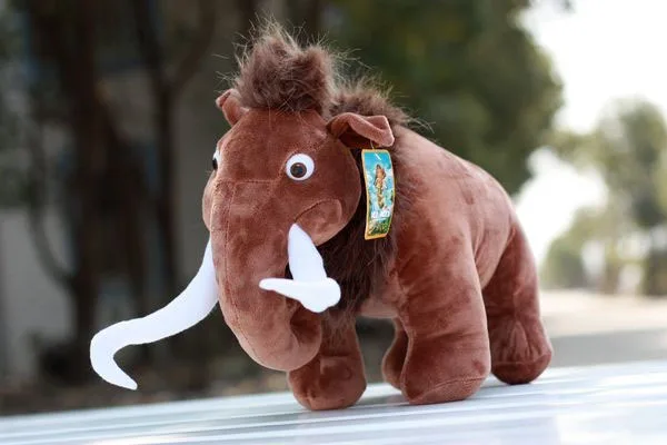 

small ciute new plush mammoth Manny toy stuffed elephant doll about 20cm 0593