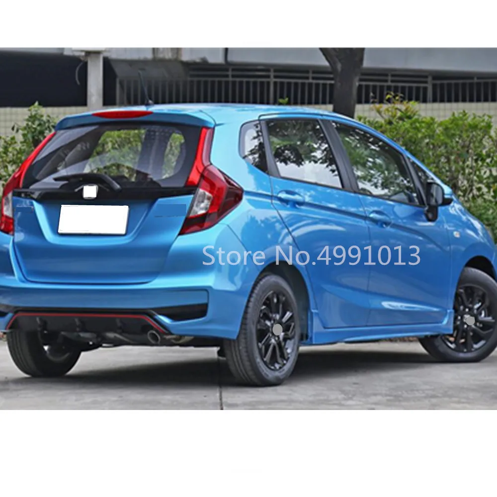 Для Honda Fit Jazz 2017 2018 2019 крышка автомобиля детектор ABS хром лампа задний