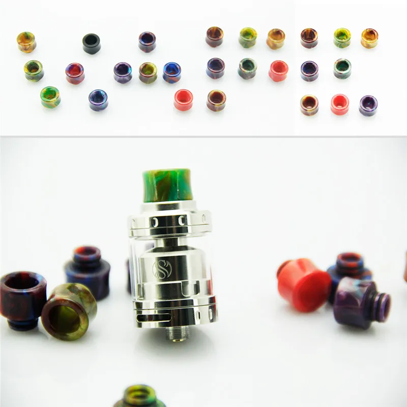 Augvape Смола 510 капельные наконечники для электронных сигарет наконечник