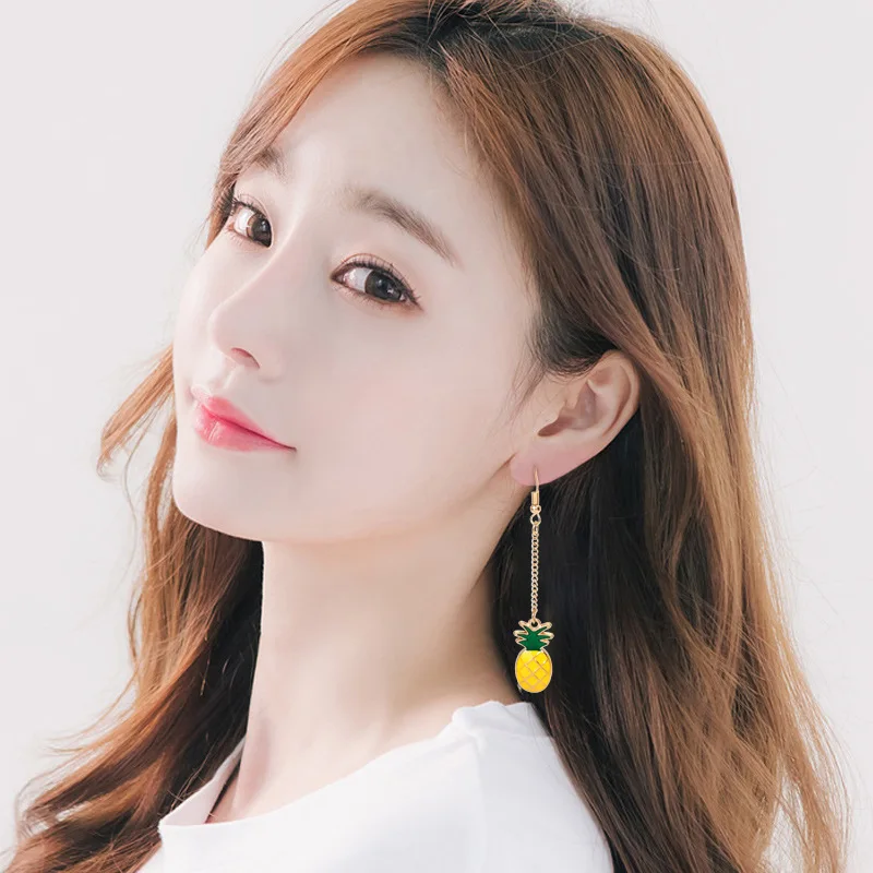 Simple Rhinestone Crystal Tassel Long Earrings for Women Shining Wedding Party Hanging Dangle Bridal Brincos N16 | Украшения и