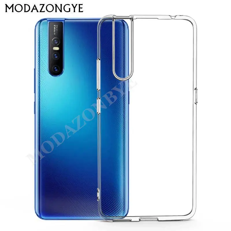ДЛЯ Vivo V15 Pro силиконовый прозрачный Футляр задняя крышка для V15pro V 15 TPU мягкий