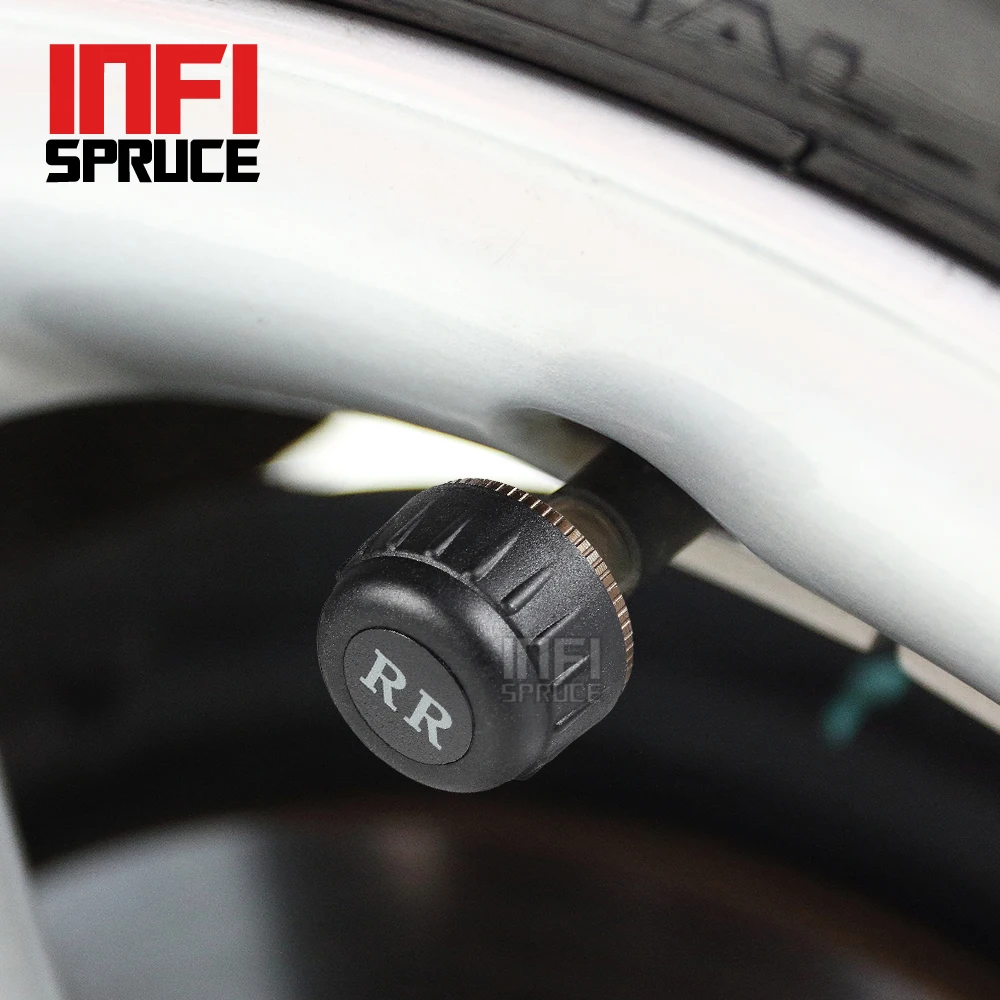 Infispruce умный автомобиль TPMS шин давление мониторинга системы Солнечный мощность