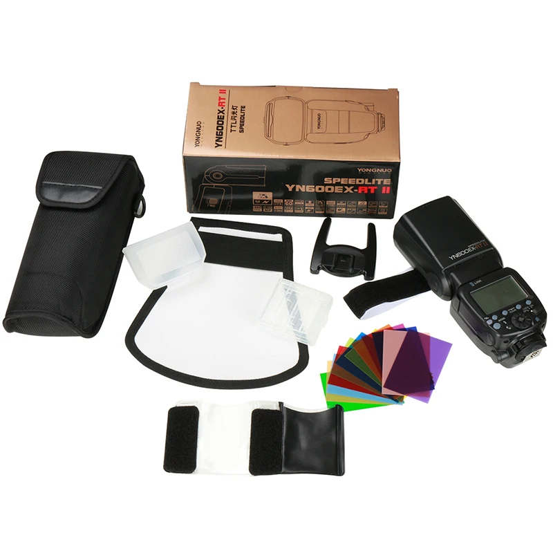 YONGNUO официальный YN600EX RT II Вспышка Speedlite Беспроводной ttl 1/8000 s w YN E3 передатчик для Canon