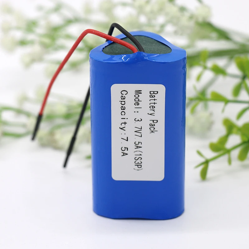 KLUOSI 1S3P 3,7 V/4,2 V 7500 mAh литий-ионный аккумулятор с BMS для рыболовные Налобные фонари Bluetooth динамик