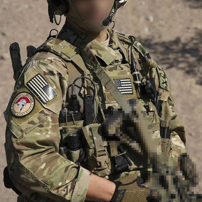Дублируйте нам ИК флаг печать крови уплотнение типа callsign мастерство чехол для