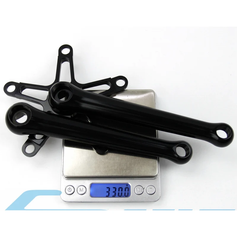 Велосипед Superlight Crankset 330g для дорожного велосипеда Brompton 170 мм алюминиевый сплав 7075
