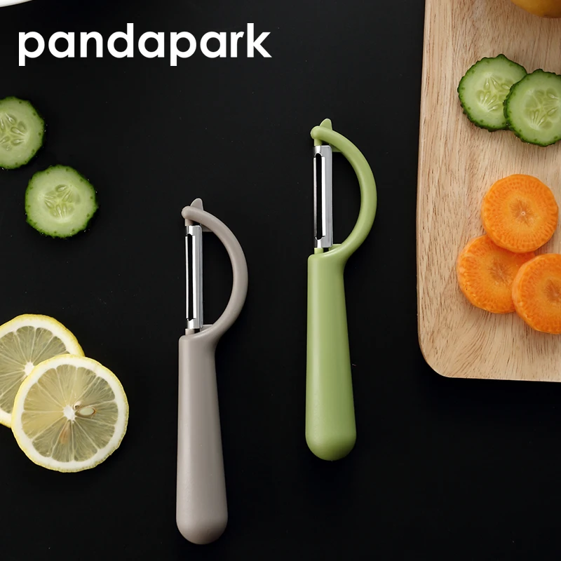 Овощечистка Pandapark из нержавеющей стали для картофеля и овощей резак строгальный