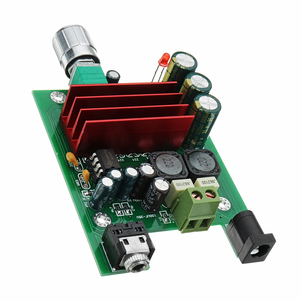 DC 8V To 25V 100W Single / Dual Channnel Digital Amplifier Board Subwoofer Module | Компьютеры и офис