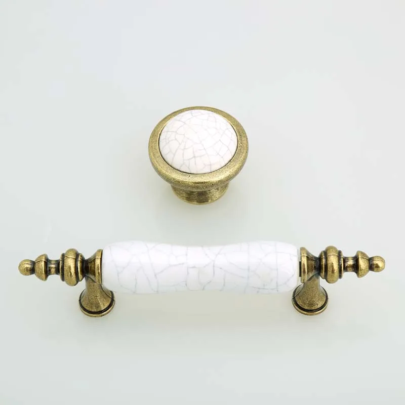 Латунные ручки шкафа под старину 76 мм ручка для выдвижного ящика в винтажном