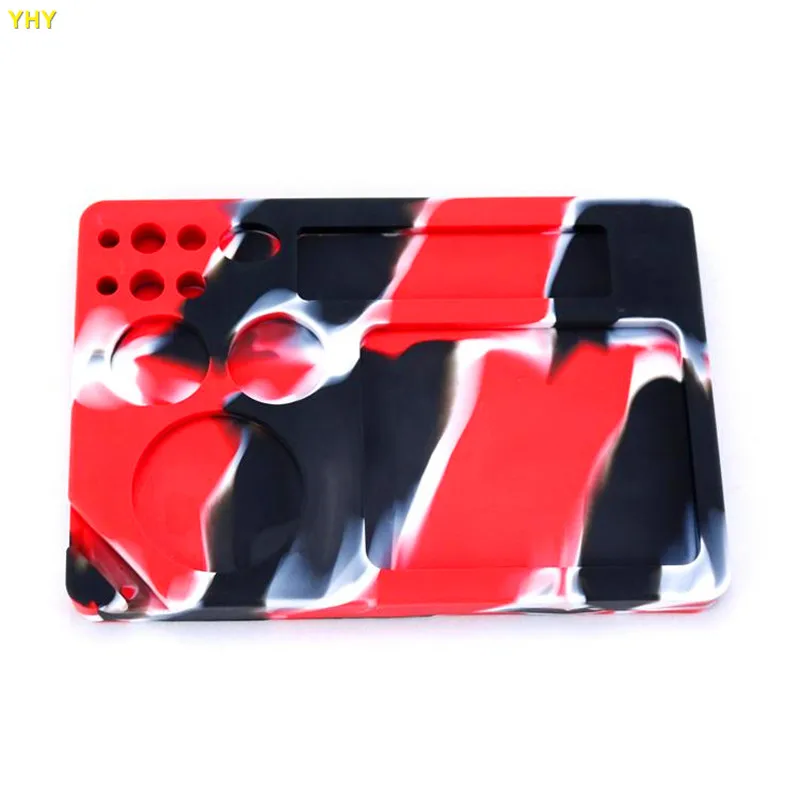 Силиконовые прокатки лоток Dab коврик Многофункциональный Табак ручной роликовый