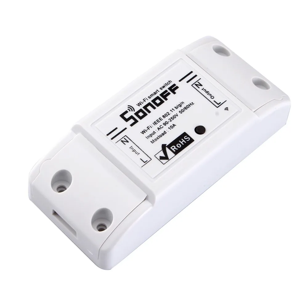 Беспроводной Выключатель ITEAD Sonoff Pro Smart Home умный таймер с Wi Fi 10 А/2200 Вт помощью Android