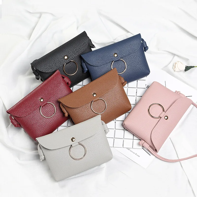 Для женщин кожа Сумки мини Crossbody сумки для Мода Курьерские женский маленький
