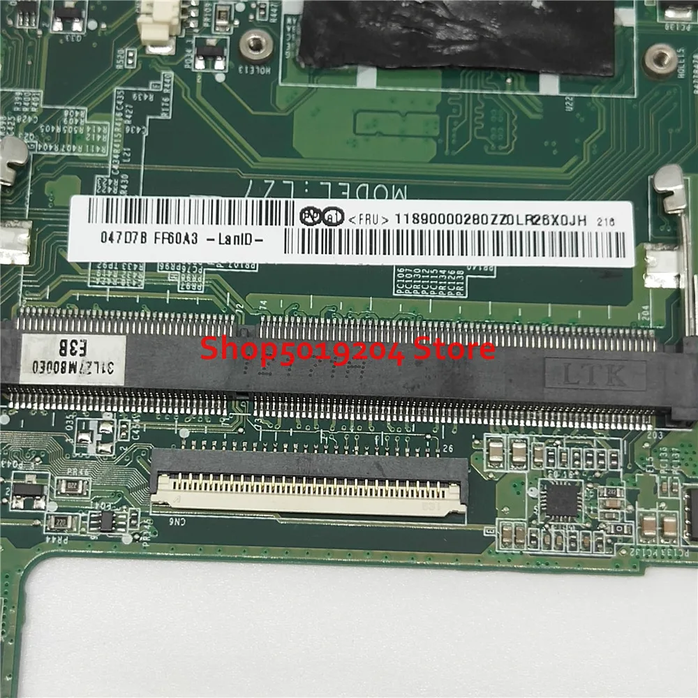 Материнская плата DA0LZ7MB8E0 для lenovo ideaPad U310 U410 SR0N8 HM77 SLJ8C 11S90000280 | Компьютеры и офис