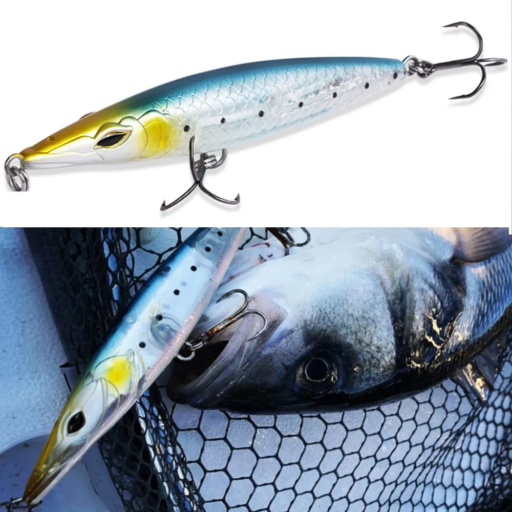 Hunthouse 90 приманка для рыбной ловли длинная литья карандаш StickBait плавающие воблеры