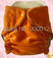 New Designs Organic bamboo velour diaper NO PUL nappies All In one size with Bamboo Cotton inserts Free Shipping 18 sets