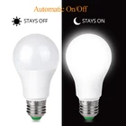 Автоматический светодиодный ночсветильник 10 Вт, E27, B22, с датчиком заката до рассвета